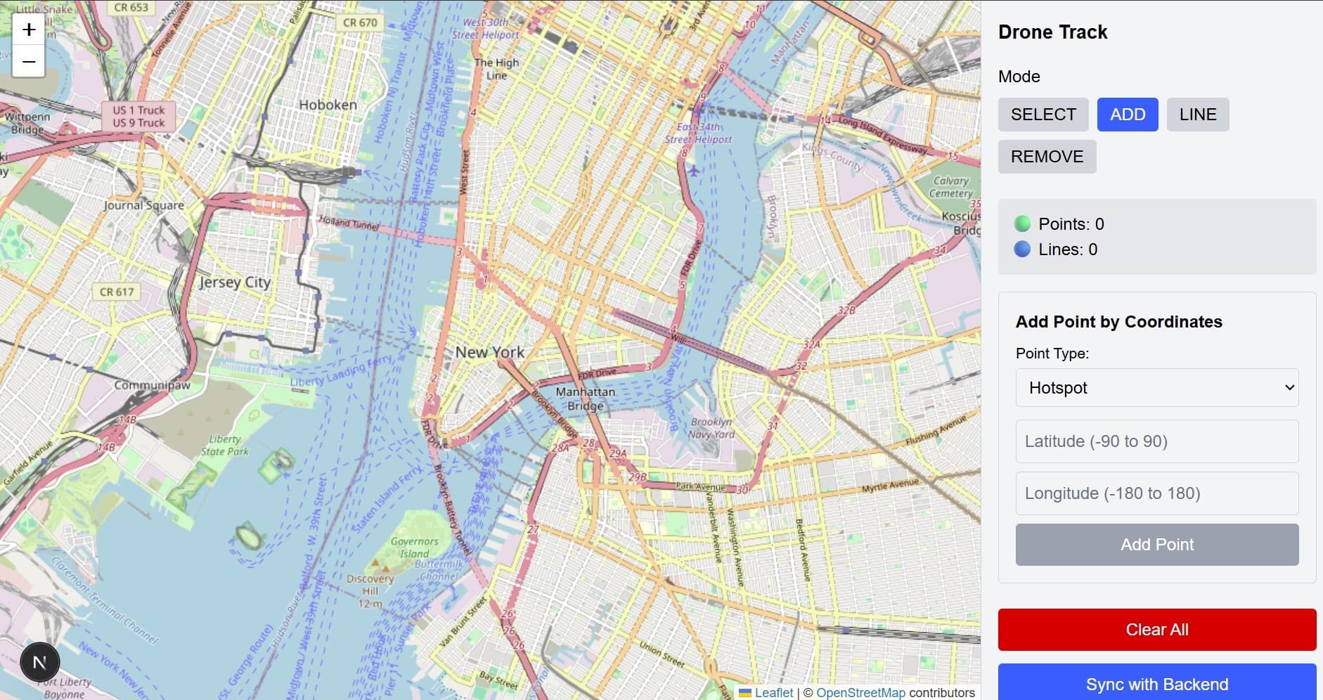 Drone Tracking Dashboard